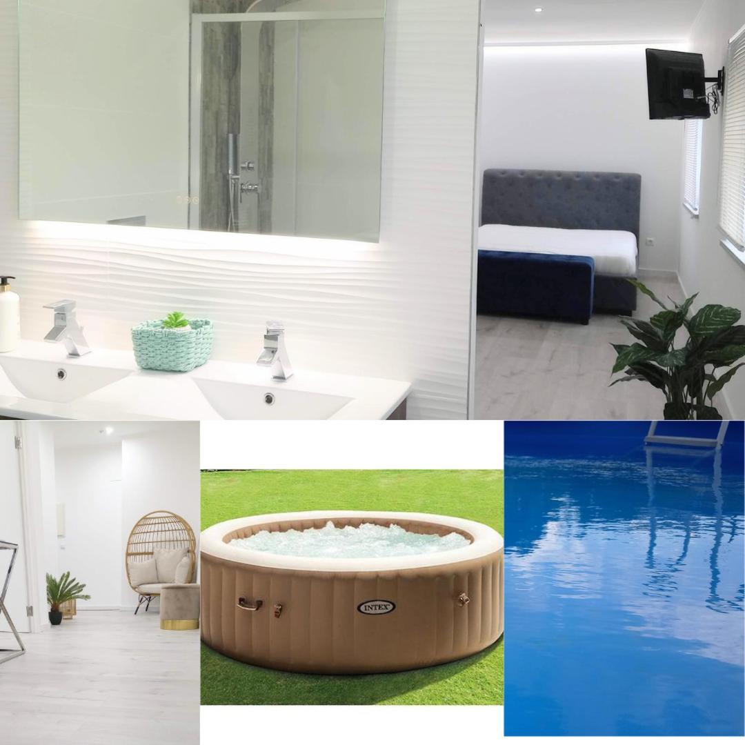Casa Incrivel Refugio Lieva ,Piscina , Jacuzzi Exterior E Zona Kids Daire Nelas Dış mekan fotoğraf