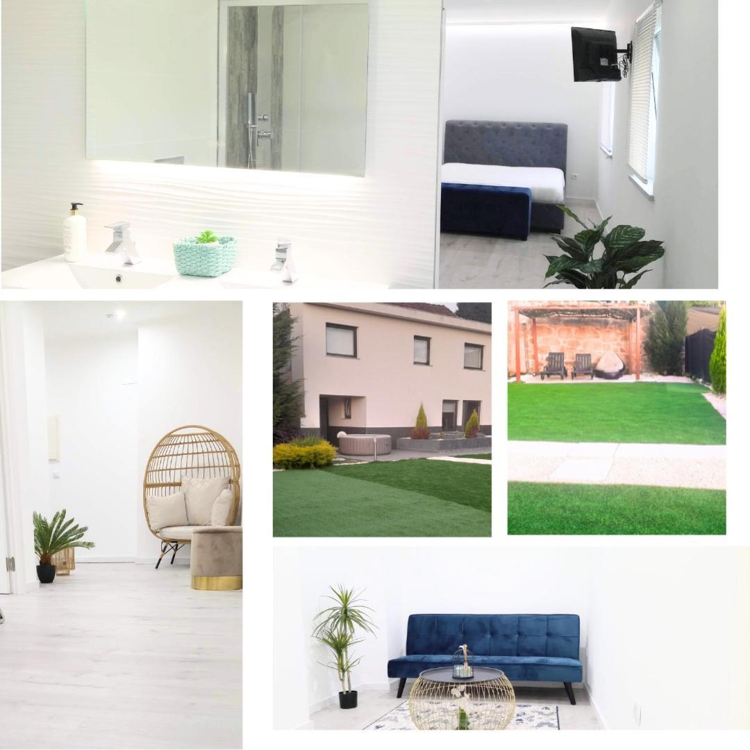 Casa Incrivel Refugio Lieva ,Piscina , Jacuzzi Exterior E Zona Kids Daire Nelas Dış mekan fotoğraf